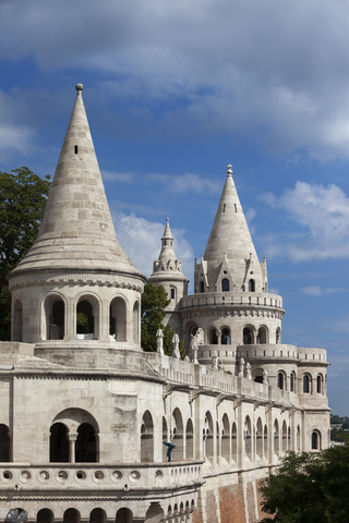 Ungarn, Budapest, Fischerbastei, lizenzfreies Stockfoto