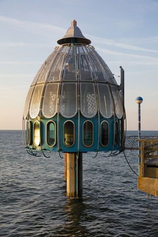 Deutschland, Zingst, U-Boot-Gondel, lizenzfreies Stockfoto