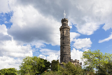 Großbritannien, Schottland, Edinburgh, Calton Hill, Nelson Monument - FOF09520