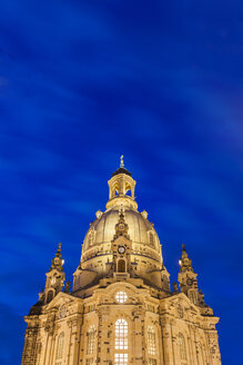 Deutschland, Dresden, Kuppel der Frauenkirche - WDF04194