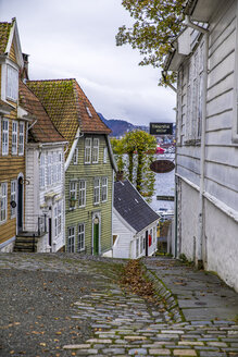 Norway, Hordaland, Bergen, Historic old town, Gamle Bergen - BIGF00061