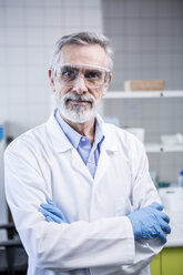 Portrait of confident scientist in lab - WESTF23751