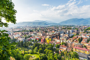 Italy, Lombardy, Brescia, City view - CSTF01516