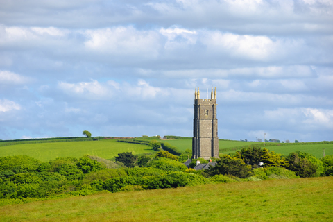 Great Britain, England, Devon, Hartland, Church in Stoke stock photo