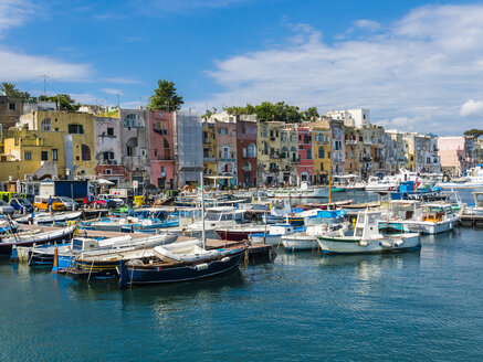 Italien, Kampanien, Phlegräische Insel, Insel Procida, Marina die Procida - AMF05545