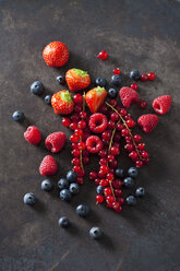 Berries on dark metal - CSF28558