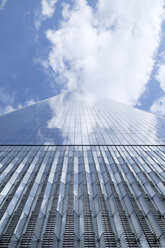 USA, New York City, One World Trade Center, Fassade - HLF01072