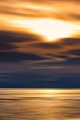 Großbritannien, Schottland, Solway Firth, Wattenmeer, Sonnenuntergang, abstrakt - SMAF00890