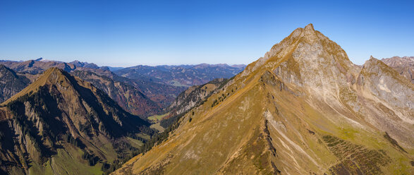 Deutschland, Bayern, Allgäu, Allgäuer Alpen, Kegelkopf und Dietersbachtal - WGF01145