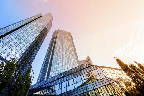 Deutschland, Hessen, Frankfurt, Deutsche Bank, Wolkenkratzer - PUF00959