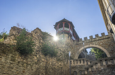 Germany, Hesse, Wiesbaden, Heidenmauer, defensive wall - PVCF01221