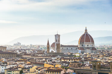 Italy, Tuscany, Florence, Old town, Santa Maria del Fiore and Badia Fiorentina - CSTF01541
