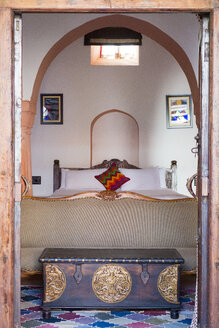 Indien, Rajasthan, Alwar, Heritage Hotel Ram Bihari Palace, Hotelzimmer - NDF00715