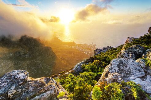 Africa, South Africa, Western Cape, Cape Town, Table Mountain - FPF00139