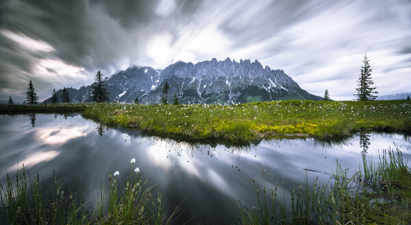 Österreich, Hochkönig, Mandlwand und Moorteich - STCF00349