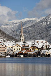 Österreich, Oberösterreich, Salzkammergut, Hallstatt, Hallstätter See - WWF04006