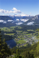 Österreich, Steiermark, Salzkammergut, Ausseerland, Altaussee, Altausseer See und Dachstein - WWF04025