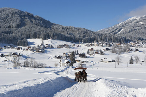 Österreich, Oberösterreich, Salzkammergut, Gosau, Skigebiet Dachstein-West - WWF04045