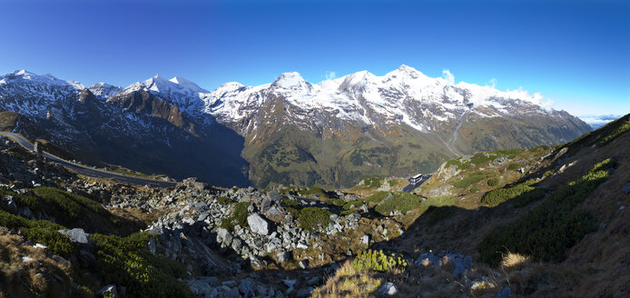 Österreich, Land Salzburg, Großglockner Hochalpenstraße, Hexenkueche, Großes Wiesbachhorn, Nationalpark Hohe Tauern - WWF04099