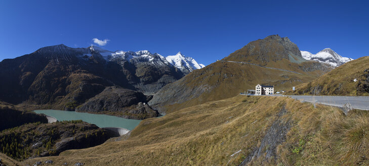 Österreich, Kärnten, Stausee Margaritze, Alpenvereinshütte, Großglockner, Nationalpark Hohe Tauern - WW04102