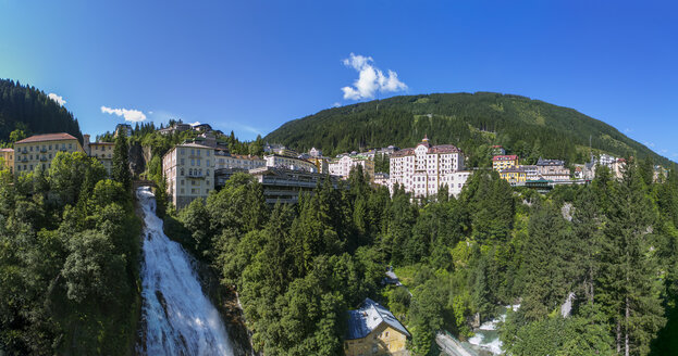 Österreich, Bundesland Salzburg, Gasteinertal, Bad Gastein, Blick Gasteiner Wasserfall - WWF04104