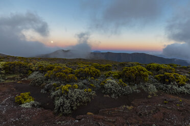 La Réunion, La Réunion-Nationalpark Piton de la Fournaise, Vollmond - FOF09613