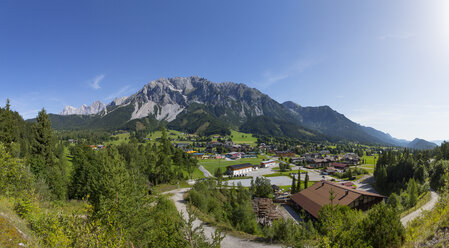 Österreich, Steiermark, Ramsau am Dachstein, Dachsteingebirge, Panorama - WWF04109