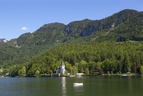 Österreich, Steiermark, Salzkammergut, Ausseerland, Grundlsee, Villa Castiglioni - WWF04113