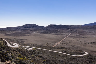 La Réunion, La Réunion-Nationalpark, Piton de la Fournaise, Route du volcan, Plaine des Sables, Pas des Sables - FOF09631