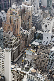 USA, New York City, Manhattan, Blick von der Aussichtsplattform Top of the Rock - RPSF00142