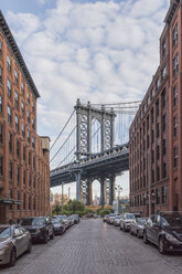 USA, New York City, Manhattan Bridge - RPSF00149