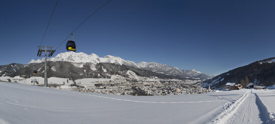 Österreich, Steiermark, Bezirk Liezen, Schladming, Planai West, Seilbahn - WWF04121