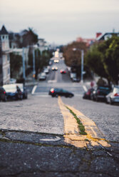 USA, California, San Francisco, close-up of a road - WVF00885