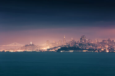 USA, California, San Francisco, skyline - WVF00886