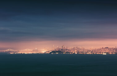 USA, California, San Francisco, skyline - WVF00887