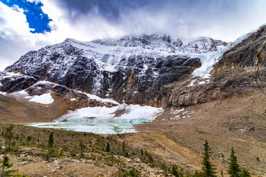 Kanada, Alberta, Jasper National Park, Berg Edith Cavell, Angel Glacier See - SMAF00909