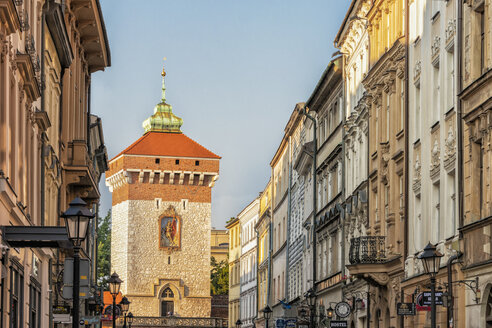 Poland, Krakow, Old town, St. Florian's Gate - CSTF01584