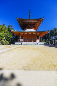 Japan, Koya-san, Tempelbau - THAF02081