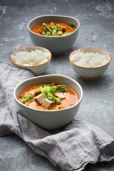 Red curry dish with smoked tofu - LVF06607
