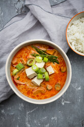 Red curry dish with smoked tofu - LVF06609