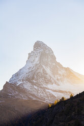 Schweiz, Wallis, Zermatt, Matterhorn am Morgen - WDF04329