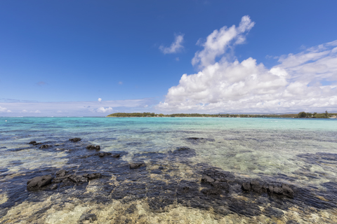 Mauritius, Südküste, Indischer Ozean, Blue Bay, Blue Bay Marine Park, lizenzfreies Stockfoto