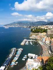 Italy, Campania, Amalfi Coast, Sorrent, Bleu Village, Marina Piccola - AMF05605