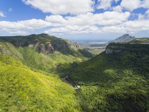 Mauritius, Tamarin River Valley stock photo