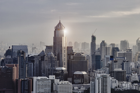 Thailand, Bangkok, Stadtbild, lizenzfreies Stockfoto