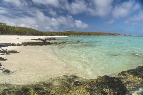 Mauritius, Insel Rodrigues, Strand Anse Ally, lizenzfreies Stockfoto