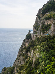 Italien, Kampanien, Golf von Salerno, Sorrent, Amalfiküste, Positano, Steilküste, Tordigliano Belvedere - AMF05613