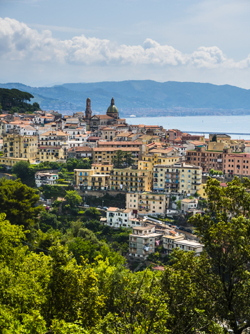 Italy, Campania, Sorrent, Amalfi Coast, Salerno stock photo