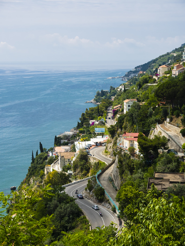 Italy, Campania, Sorrent, Amalfi Coast, Salerno stock photo