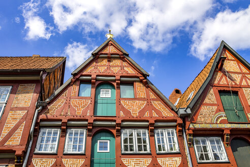 Deutschland, Niedersachsen, Lüneburg, Altstadt, Giebelhaus - PUF01192